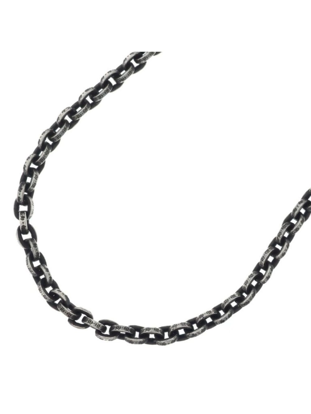 Chrome Hearts Paper Chain 18 Necklace Silver